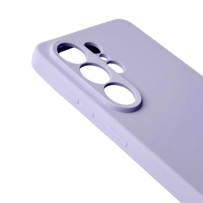 OEM - Mobilskal för Samsung Galaxy S26 Ultra Silikon Stöttålig - Lila