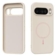 ABEEL - ABEEL Mobilskal till Google Pixel 10 Pro MagSafe Liquid Silicone - Beige