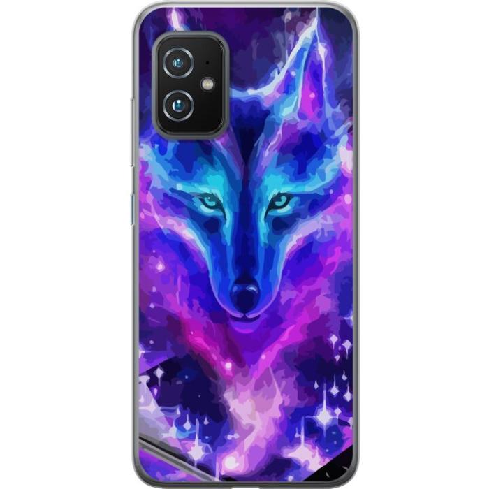iSecrets - Mobilskal till Asus Zenfone 8 med Neon Varg