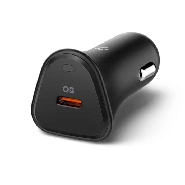 Spigen - Spigen Billaddare Essential EV301 1-Port 30W - Svart