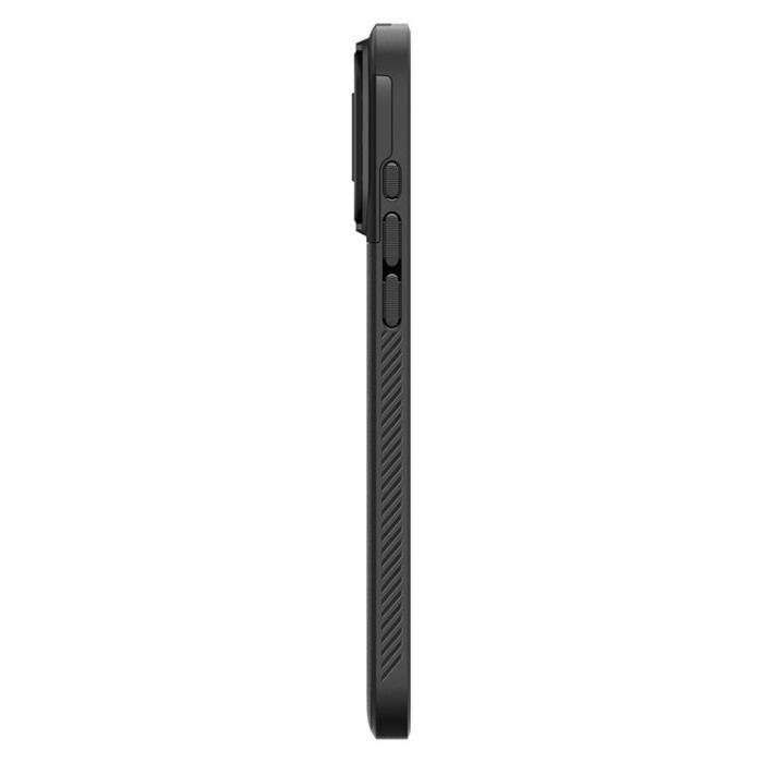 Spigen - Spigen iPhone 16 Pro Max Mobilskal MagSafe Optik Armor - Svart
