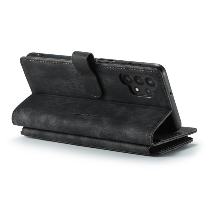 Caseme - CASEME Konstläder Plånboksfodral för Samsung Galaxy A32/M32 5G - Svart