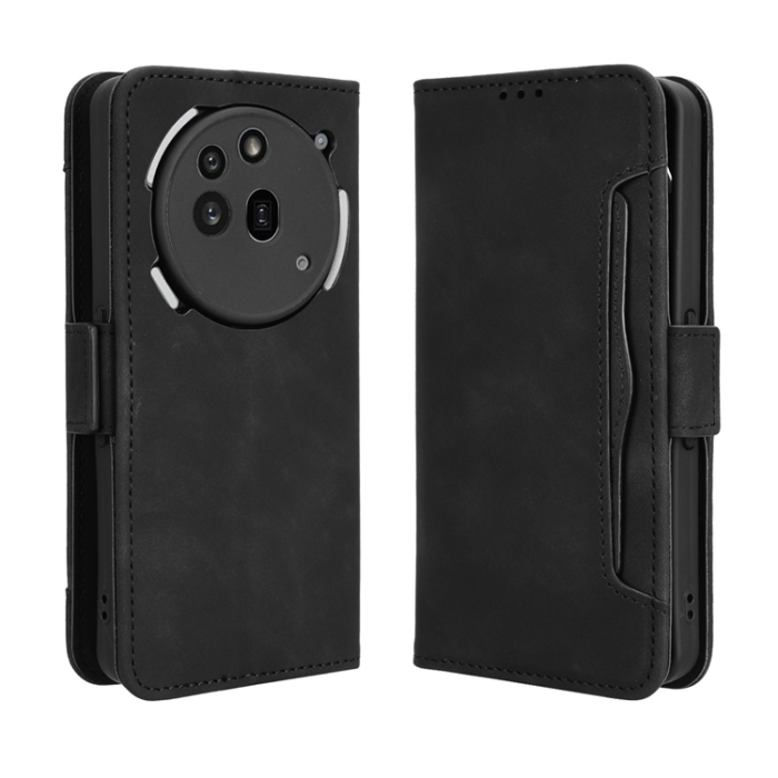 A-One Brand - Nothing Phone (3a) Pro Plånboksfodral Läder - Svart