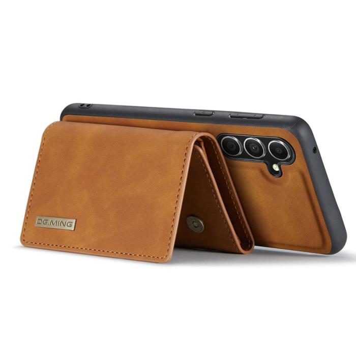 DG.MING - DG.MING M1 Series Mobilskal till Samsung Galaxy A56 5G Kickstand Brun