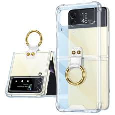 GKK - GKK f&ouml;r Samsung Galaxy Z Flip4 5G Fodral TPU - Transparent