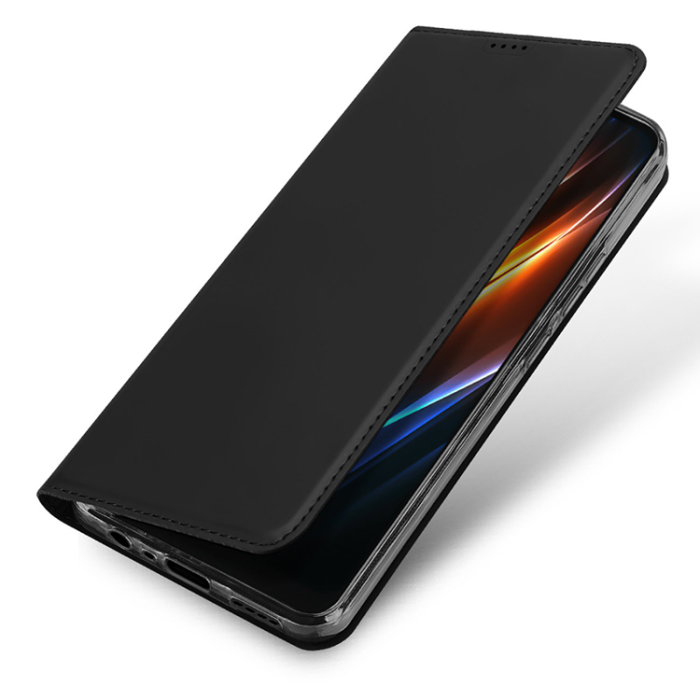 Dux Ducis - Dux Ducis Realme C30/Narzo 50i Prime Plånboksfodral Skin Series Flip - Svart
