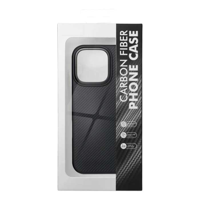 OEM - iPhone 16 Mobilskal Magsafe Carbon Elite - Svart