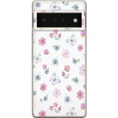 iSecrets - Mobilskal till Google Pixel 6 Pro med Blommor och fjärillar