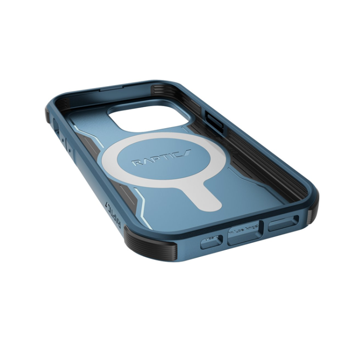 Raptic - Raptic iPhone 14 Pro Skal MagSafe Fort Armored - Blå