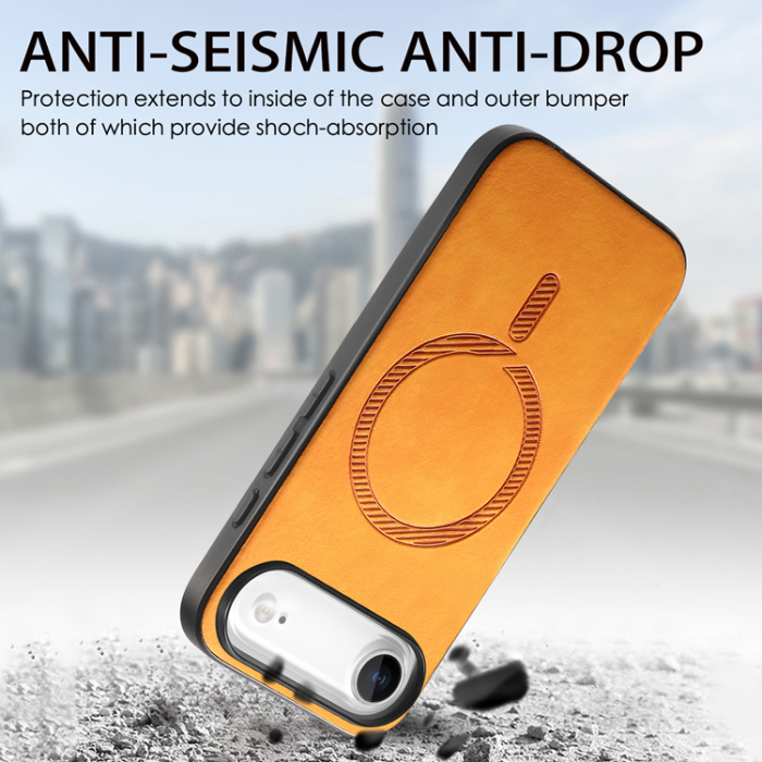 A-One Brand - iPhone Air Mobilskal MagSafe Skin-touch - Gul