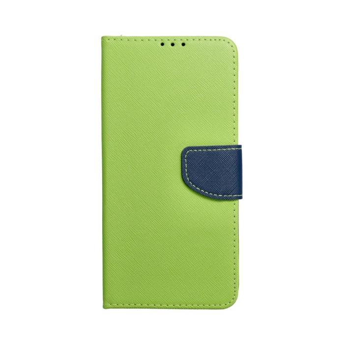 OEM - Galaxy A03 Plånboksfodral Fancy Eco Läder - Blå