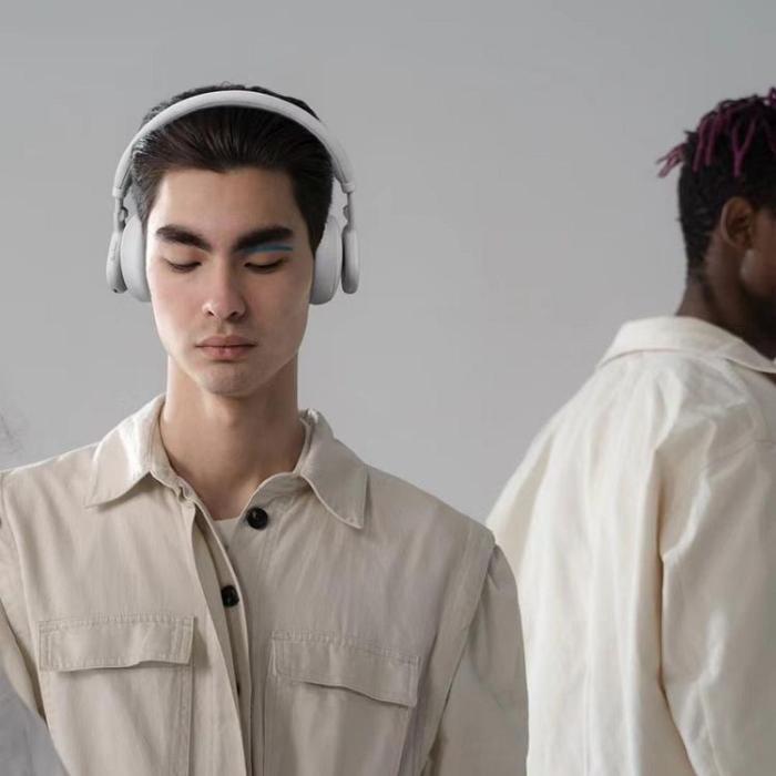 Forcell - Forcell Hörlurar Over-ear Trådlösa ANC Touch Beat F Audio - Grå