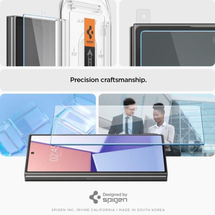 Spigen - Spigen [2-Pack] Galaxy Z Fold 6 Härdat Glas Skärmskydd 