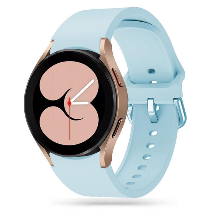 UTGATT - Galaxy Watch 5 Pro/5/4 (40/42/44/45/46mm) Armband Icon - Himmelsblå