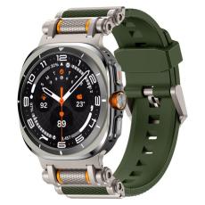 Boom of Sweden - Galaxy Watch Ultra (47mm) Armband Rotation Axis Silikon - Grön