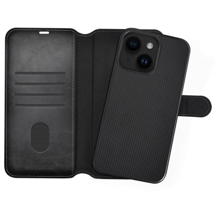 Champion - CHAMPION iPhone 14 Plånboksfodral Slim 2-in-1 - Svart