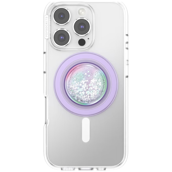 PopSockets - PopSockets Tidepool Squishy Unicorn Magic MagSafe Mobilgrip - Lavendel