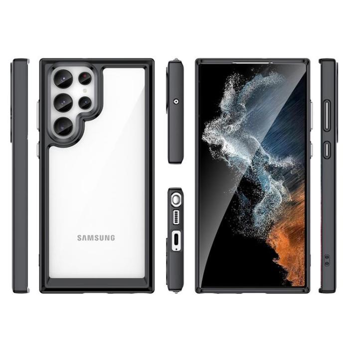 UTGATT5 - Galaxy S23 Ultra Skal Outer Space - Svart