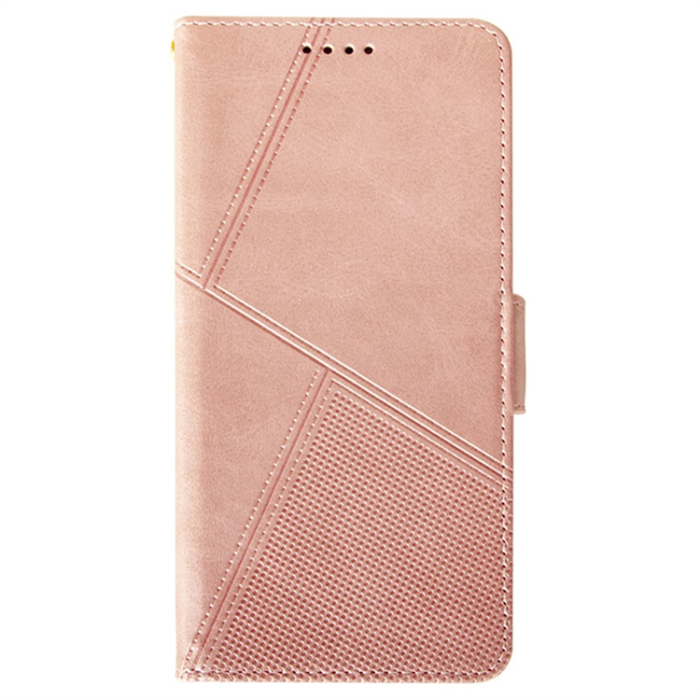 IDEWEI - IDEWEI OnePlus 15 5G Plånboksfodral Calf Texture Läder - Rosa