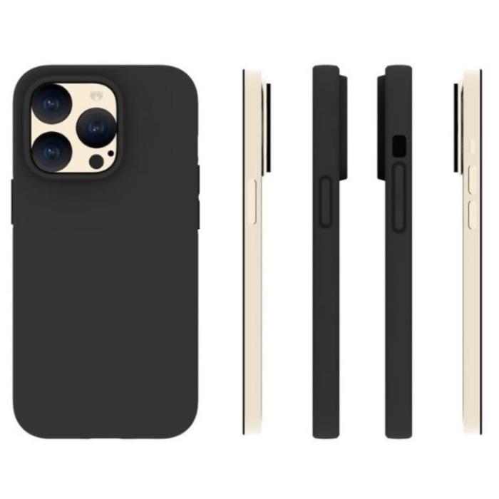 A-One Brand - iPhone 15 Pro Mobilskal Shockproof Thin TPU - Svart
