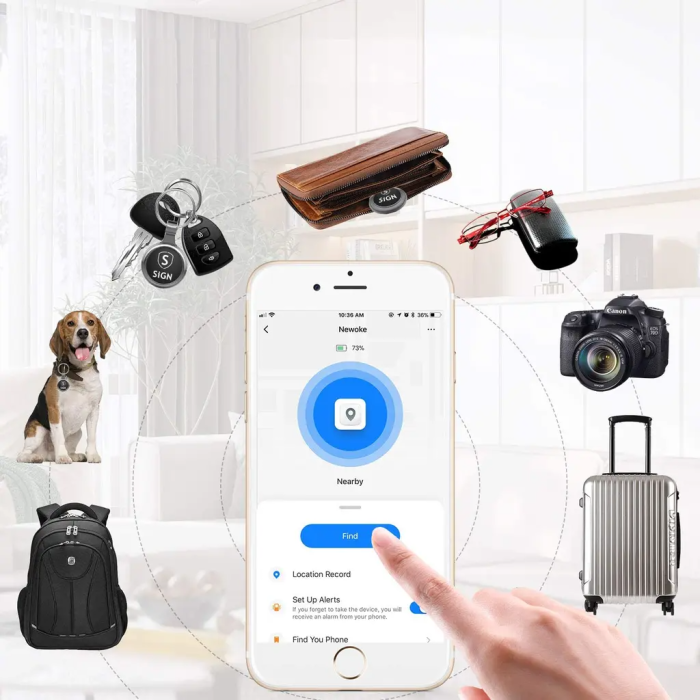 UTGATT5 - SiGN Smart Bluetooth Finder - Svart