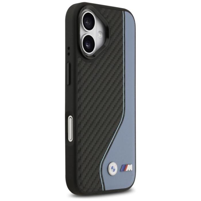 BMW - BMW iPhone 17 Mobilskal MagSafe M Carbon Logo - Blå
