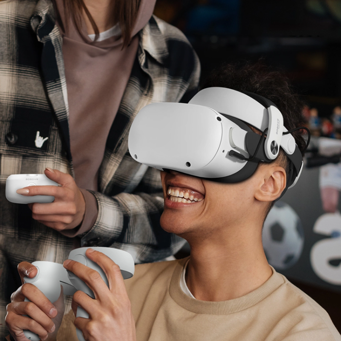 BoboVR - BoboVR Avlastningsrem för Meta Quest 2 VR-glasögon + B2 externt Batteri