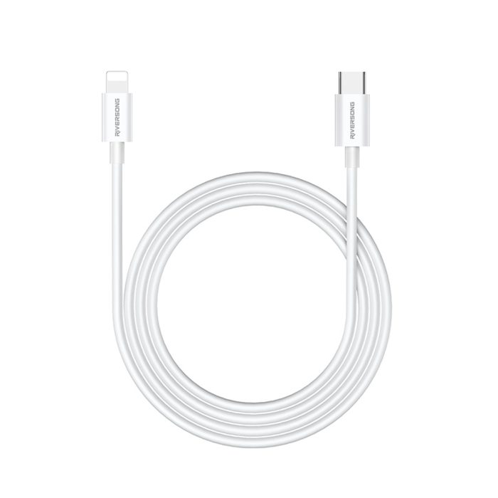 Riversong - Riversong USB-C till Lightning kabel 3A CL76 Lotus 1m