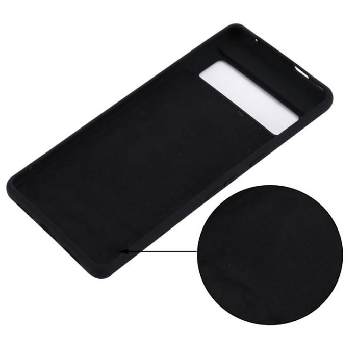 A-One Brand - Google Pixel 7 Skal Liquid Silicone - Svart