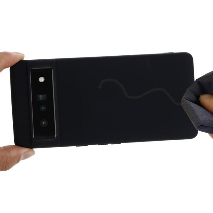 A-One Brand - Google Pixel 7 Skal Liquid Silicone - Svart