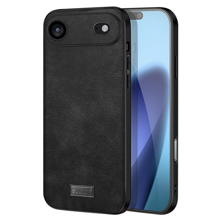 SULADA - SULADA iPhone Air Mobilskal PU-läder+TPU+PC - Svart