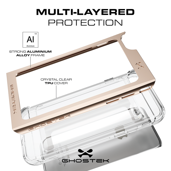 UTGATT5 - Ghostek Cloak 2 Skal till Apple iPhone 7/8/SE 2020 - Silver