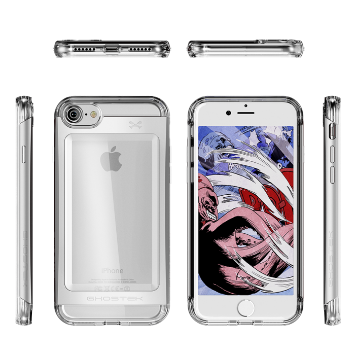 UTGATT5 - Ghostek Cloak 2 Skal till Apple iPhone 7/8/SE 2020 - Silver