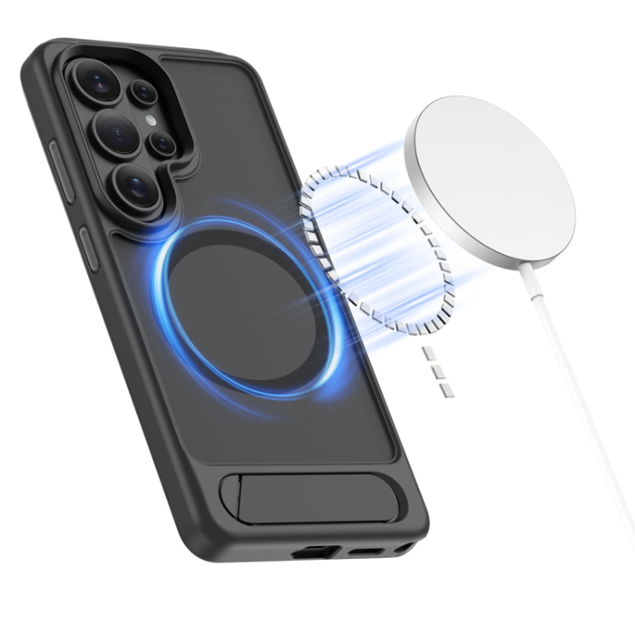 Tech-Protect - Tech-Protect Mobilskal För Galaxy S26 Ultra Magsafe Magrack - Matt Svart