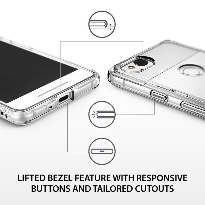 UTGATT5 - Ringke Fusion Skal till Google Pixel 2 - Clear