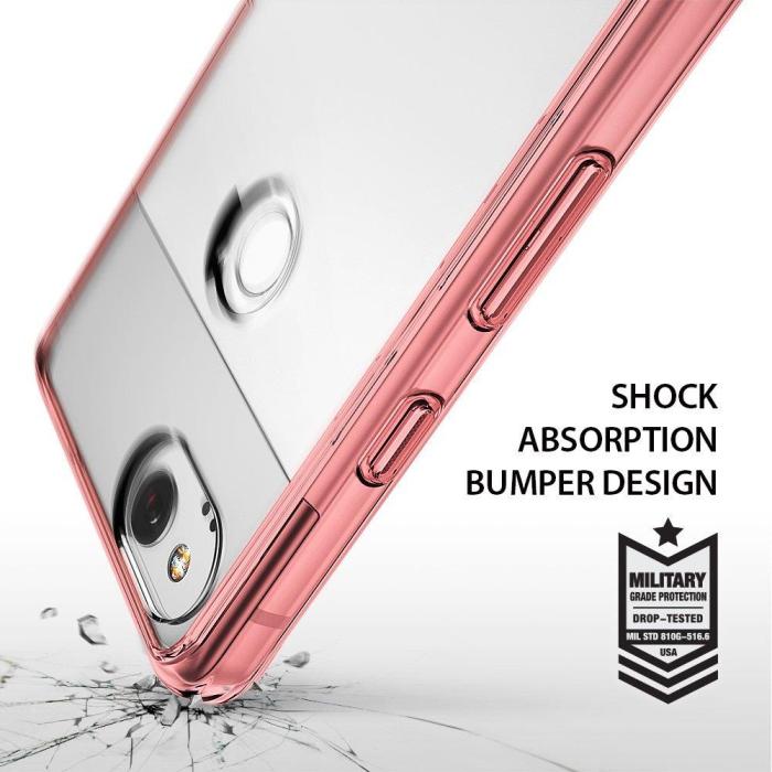 UTGATT5 - Ringke Fusion Skal till Google Pixel 2 - Rose Gold