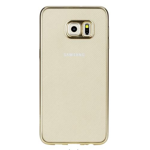 Rock Flame Series Flexi Skal till Samsung Galaxy S6 Edge Plus - Guld | 2353 | AlltMobil