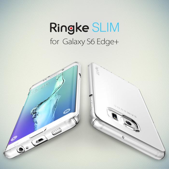 UTGATT5 - Ringke Slim Skal till Samsung Galaxy S6 Edge Plus- Clear