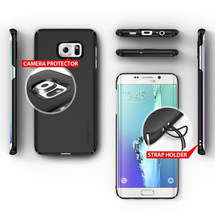 UTGATT5 - Ringke Slim Skal till Samsung Galaxy S6 Edge Plus- Clear