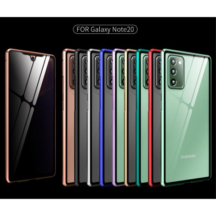 OEM - Magnetic Metal Skal Till Galaxy Note 20 - Grön