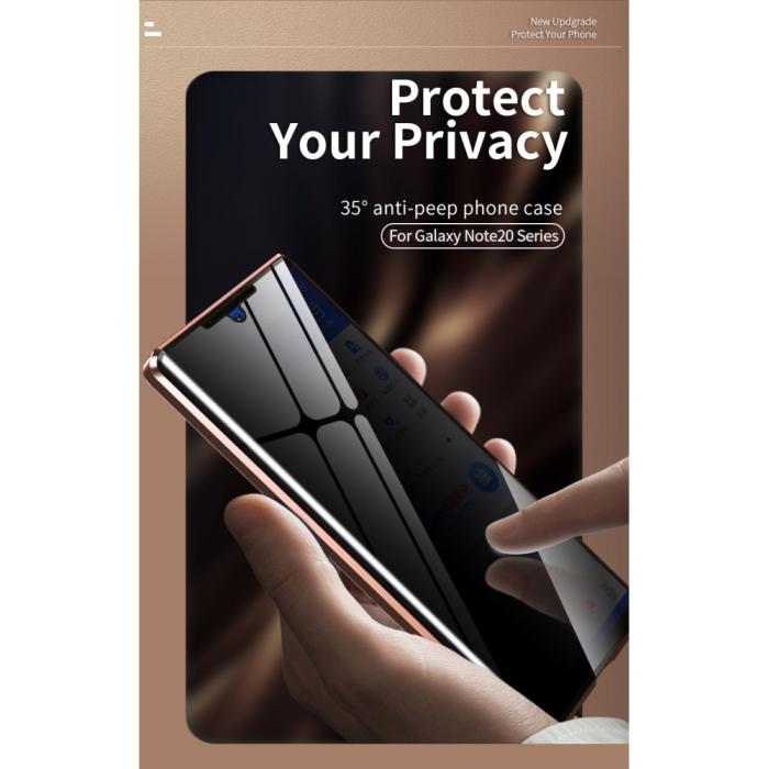 OEM - Magnetic Metal Skal Till Galaxy Note 20 - Grön