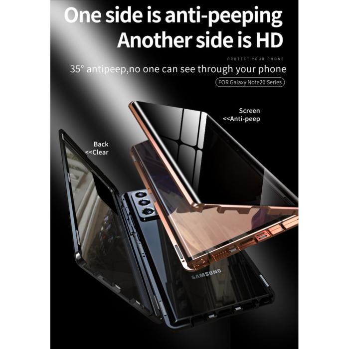 OEM - Magnetic Metal Skal Till Galaxy Note 20 - Grön