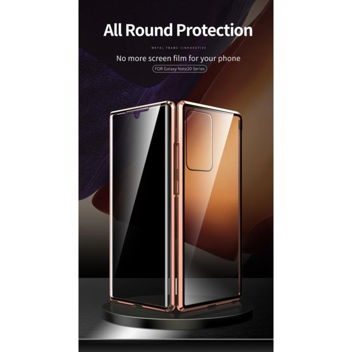 OEM - Magnetic Metal Skal Till Galaxy Note 20 - Grön