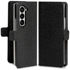 Mercury - Mercury Pl&aring;nboksfodral F&ouml;r Galaxy Z Fold 8 Ultra Premium Basic Diary - Svart