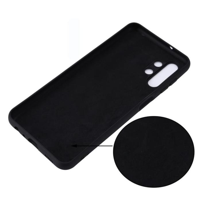 OEM - Galaxy A13 4G Skal Liquid Silicone - Svart