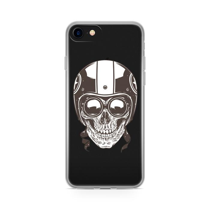 UTGATT5 - Skal till Apple iPhone 7 - Skull in Helmet