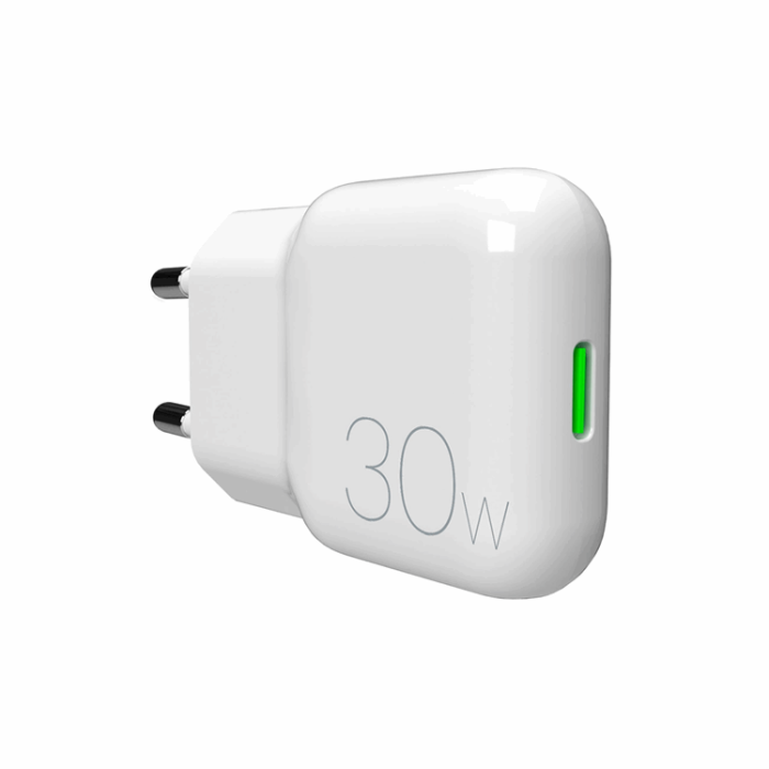 Puro - Puro Snabbladdare GaN 30W USB-C SLIMPRO - Vit