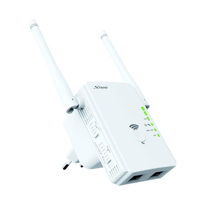 OEM - STRONG Universal WiFi Repeater 300Mbit/s- Vit