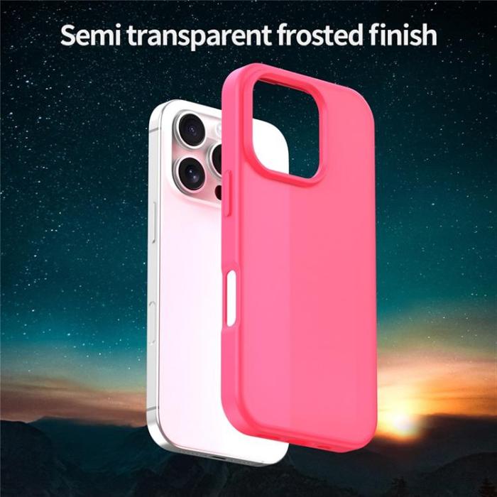 A-One Brand - iPhone 16 Pro Max Mobilskal Skin Touch Matte - Rosa