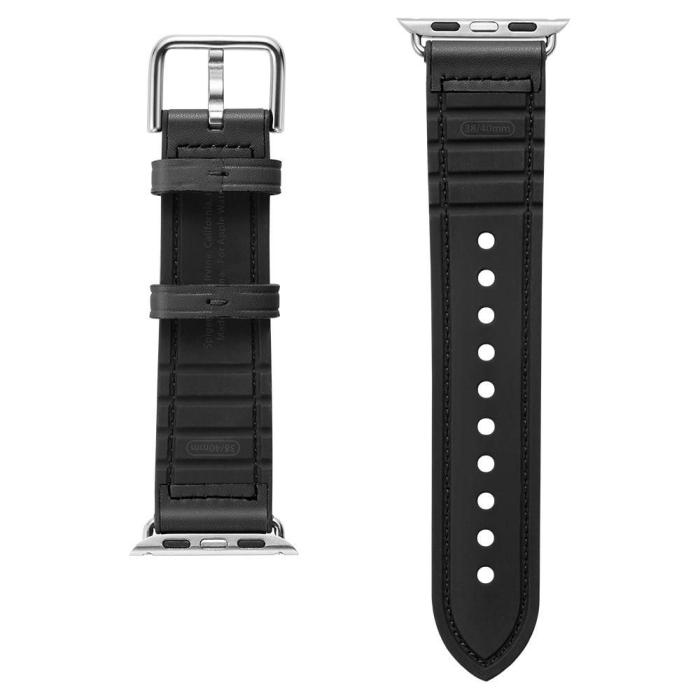 Spigen - SPIGEN Retro Fit Band Apple Watch 1/2/3/4/5 (38 / 40Mm) Svart